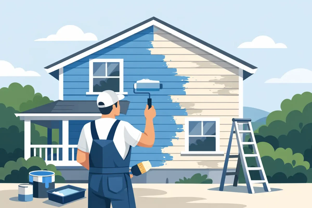 How to Repaint Weatherboard House Properly